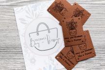 Zestaw designerskich etykiet 'Bloom & Flower' by Unikati - Nr artykułu 9131