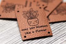 Zestaw designerskich etykiet 'Bloom & Flower' by Unikati - Nr artykułu 9131