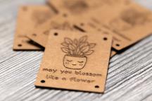 Zestaw designerskich etykiet 'Bloom & Flower' by Unikati - Nr artykułu 9131