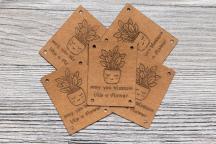 Zestaw designerskich etykiet 'Bloom & Flower' by Unikati (FloraPap) - Nr artykułu 9131