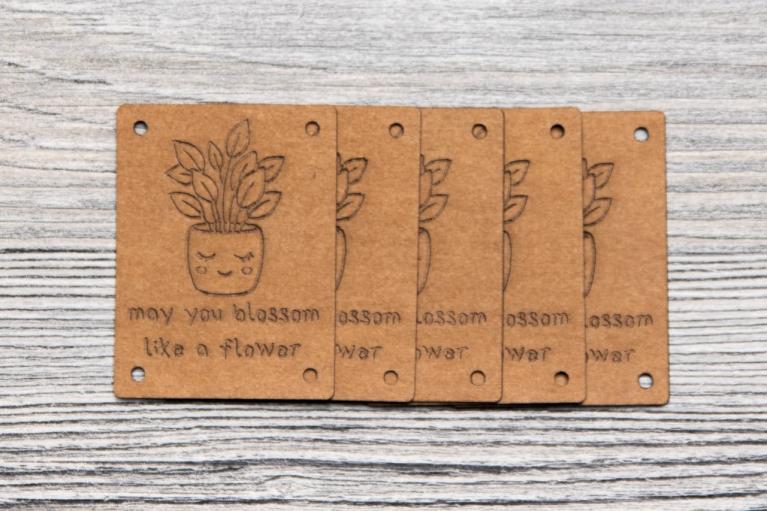 Zestaw designerskich etykiet 'Bloom & Flower' by Unikati - Nr artykułu 9131