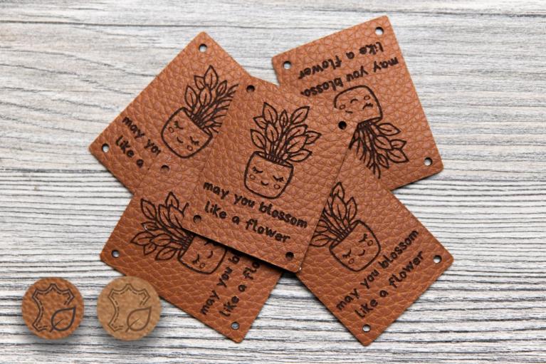 Zestaw designerskich etykiet \"Bloom & Flower\" by Unikati (Nr artykułu 9131)