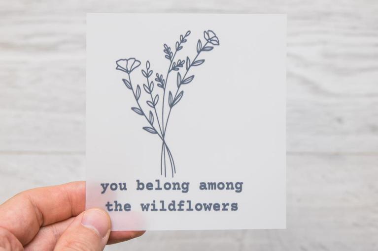 Naprasowanki projektanta \"you belong...\" od Unikati – Bag Design (Nr artykułu 9416)