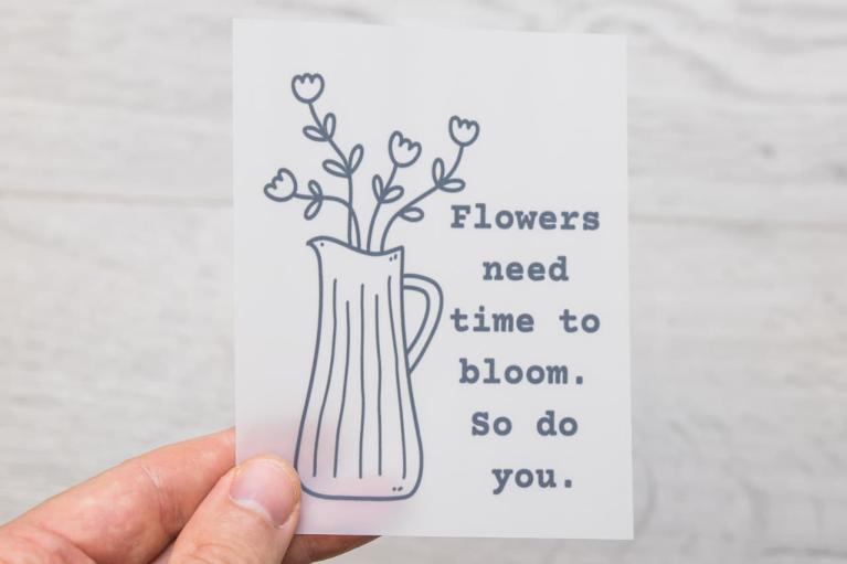 Naprasowanki projektanta \"Flowers...\" od Unikati – Bag Design (Nr artykułu 9417)