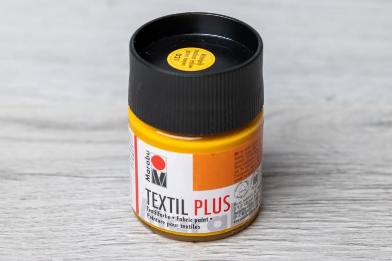 Marabu Textil Plus 50 ml  (zolty-sredni) - Nr artykułu 2511